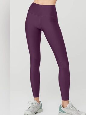 Alo Yoga High Waist  purple color size L